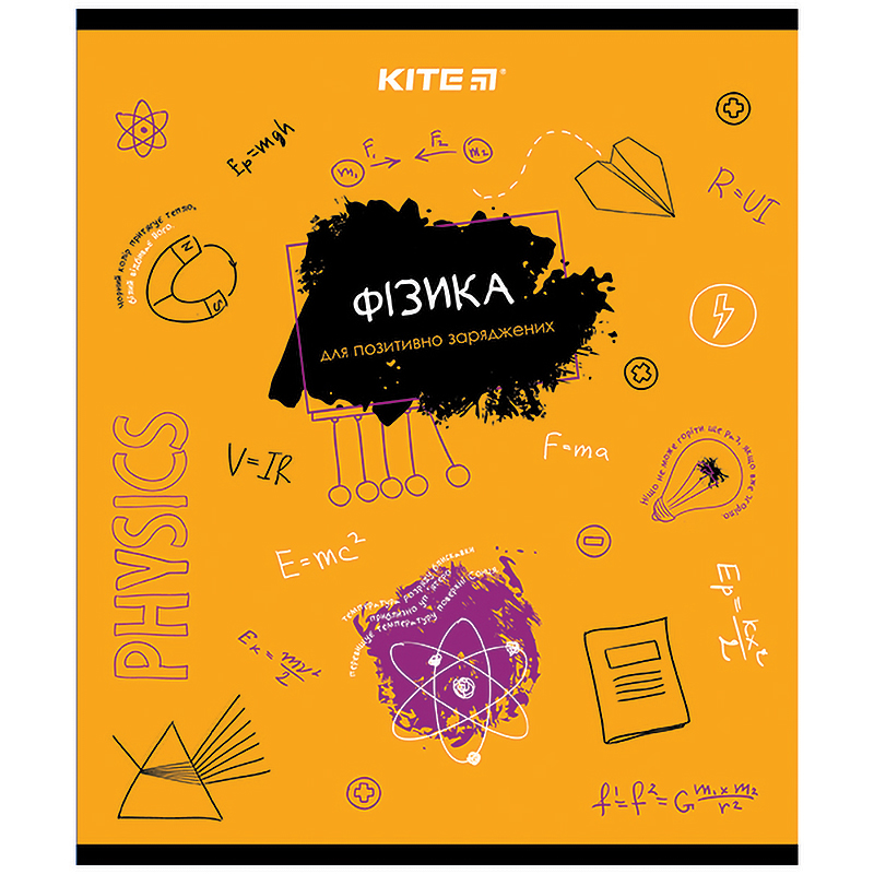Тетрадь 48 кл, Предметка - Физика, об. лак, Classic, K21-240-07