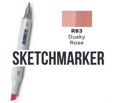 Маркер двосторонній SKETCHMARKER Темна троянда, SM-R83 3