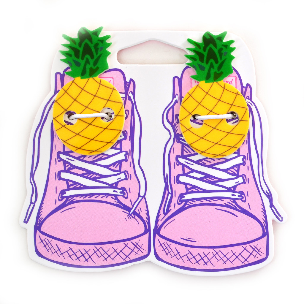 Набір аксесуарів для шнурків "Pineapple"