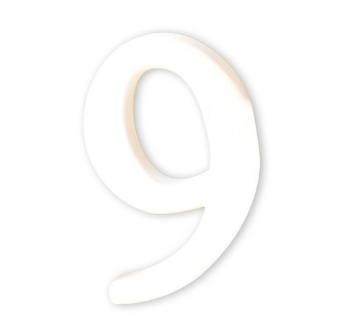 Заготовка из папье-маше Цифра "9" 1,5*8*12 см, AC349O ТМ "Clairefontaine"