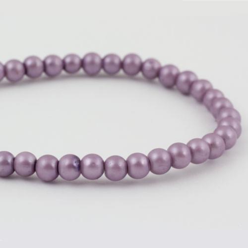 Намисто 6 мм (нитка 80 см*145 шт)  022PD,6mmrd Crystal Art 