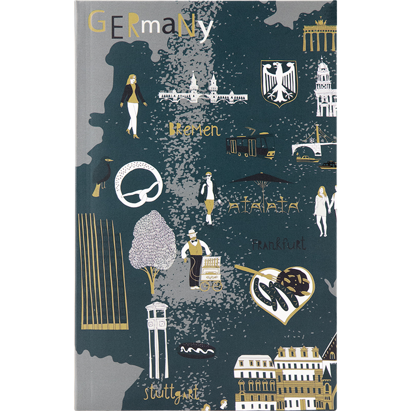 Книга записна Maps В6 80 арк. кліт., інтегр. обкл., 8435-09-А