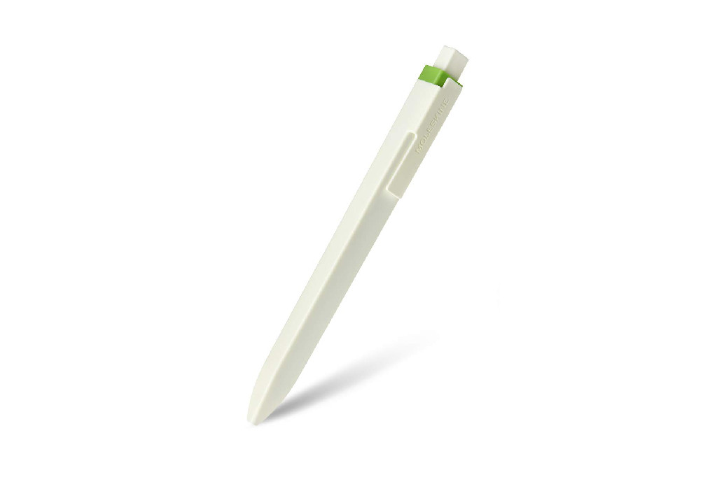 Авторучка кулькова Go 1,0 мм, зелений паттерн, Moleskine, EW8T1CMPHK10