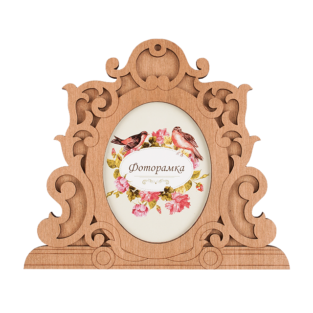 Заготовка фоторамки для декорирования, FLPF-009