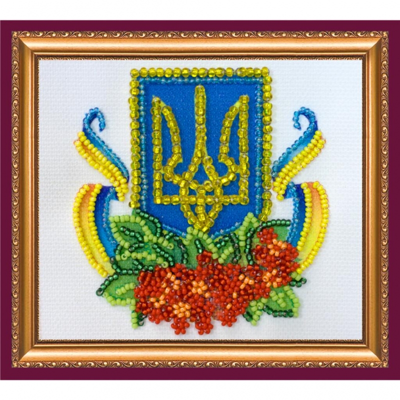 Набор для вышивки бисером "Магнит" Калиновый край, AMA-171