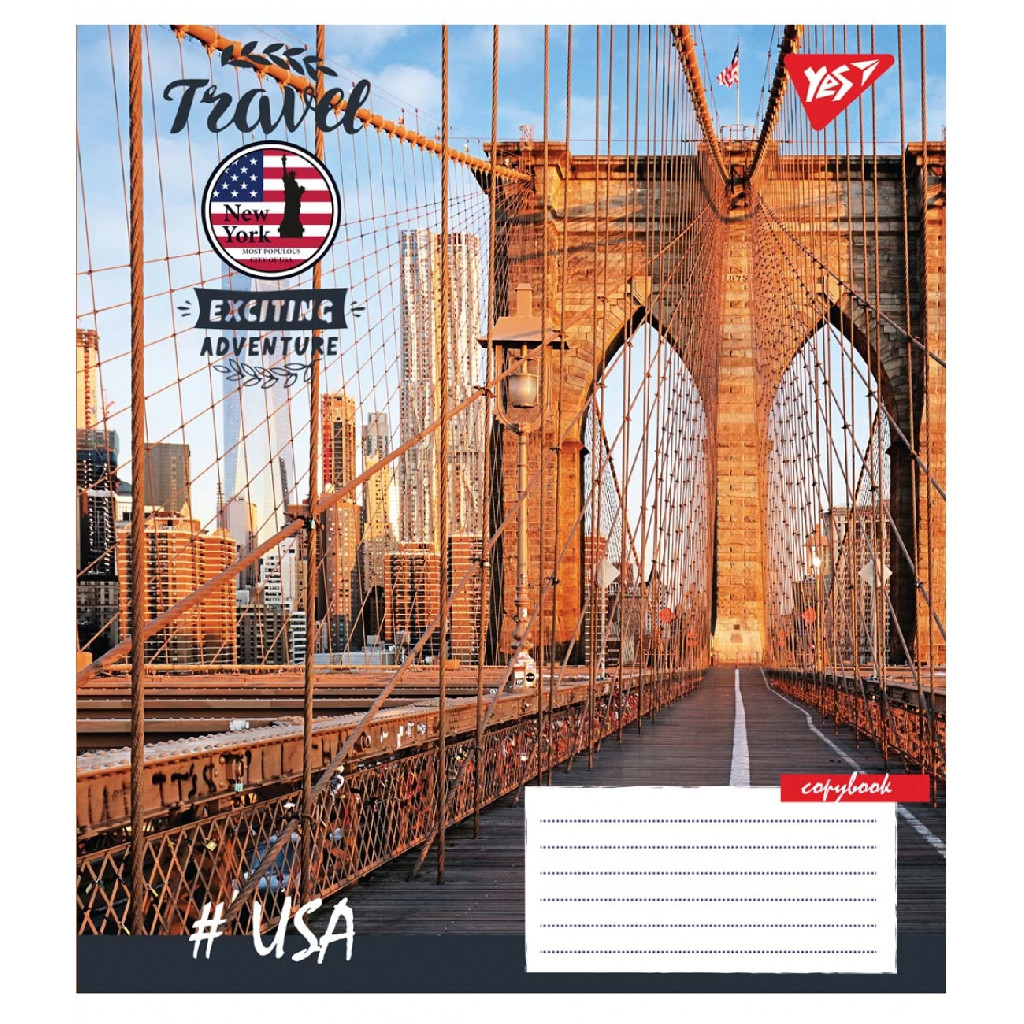 Зошит 60 кл. YES Travel, 765046