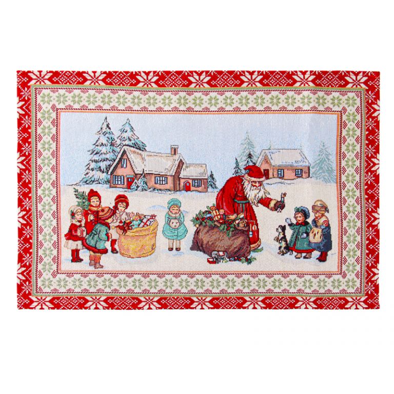 Салфетка гобеленовая "Hiver Lurex" 35*50 см, 716-123 Lefard 