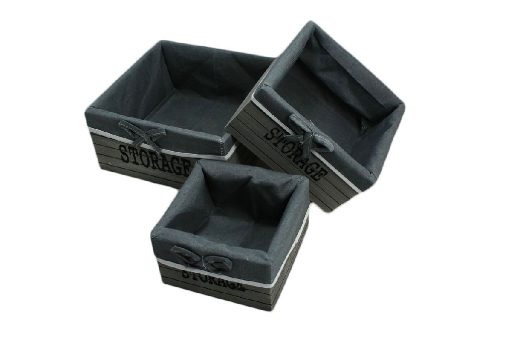 Подарочная коробка деревянная прямоуг. бол, 19081-12