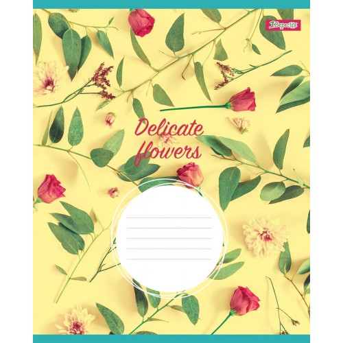 Зошит 12 кос. 1В Delicate Flowers, 764813
