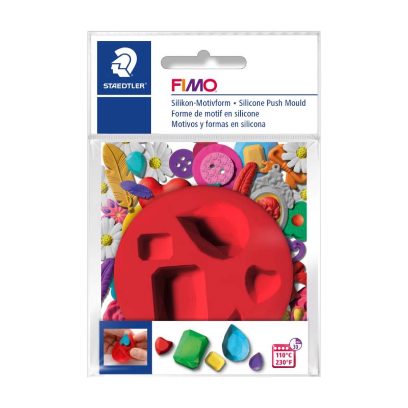 Прес-форма силікон. "Діаманти", д:7, Fimo