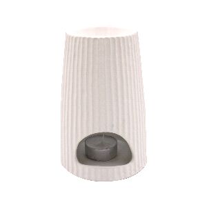 Аромалампа Scentchips круглая ребристая 10*15,2 см, белый, 850051