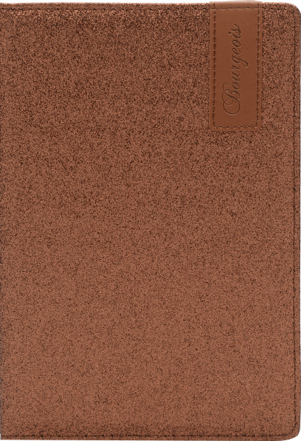 Блокнот А5 №9107 шкірзам, крапка, 80 арк