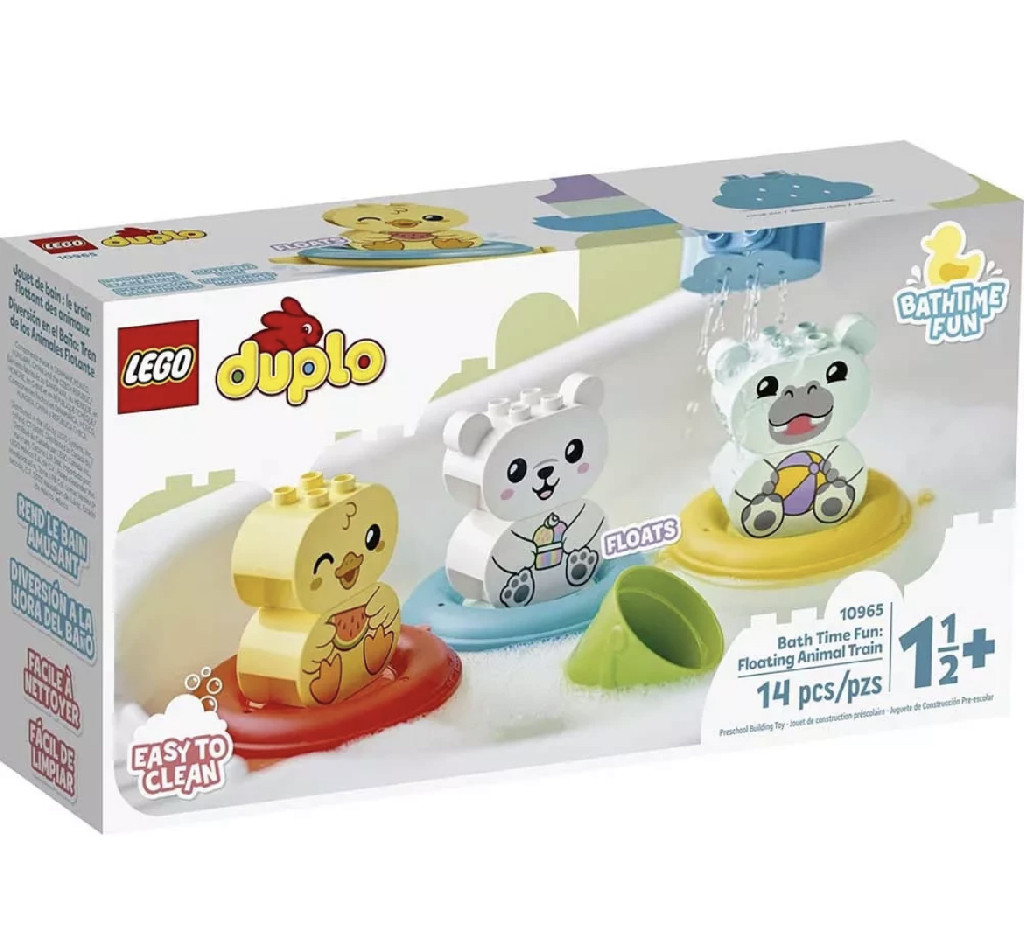 Конструктор Lego Duplo "Веселе купання: Плаваючий потяг V29", 10965