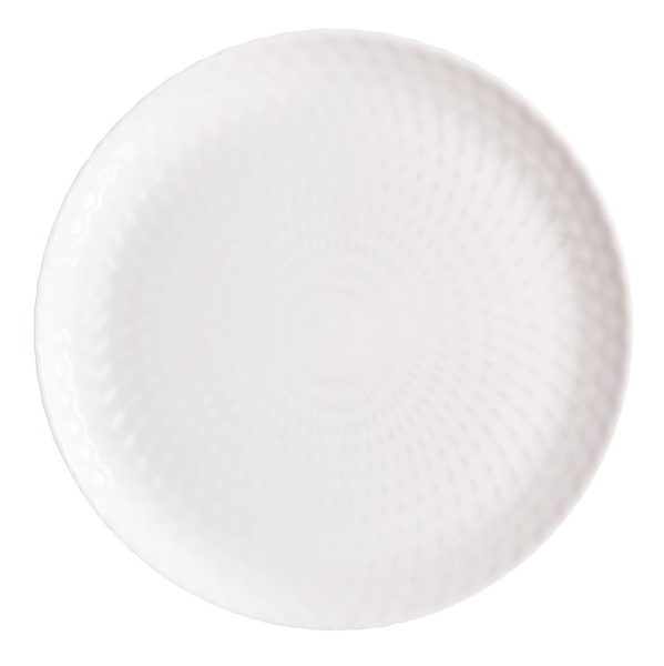 Тарілка обідня Pampille White, 25 см, Q4655 Luminarc