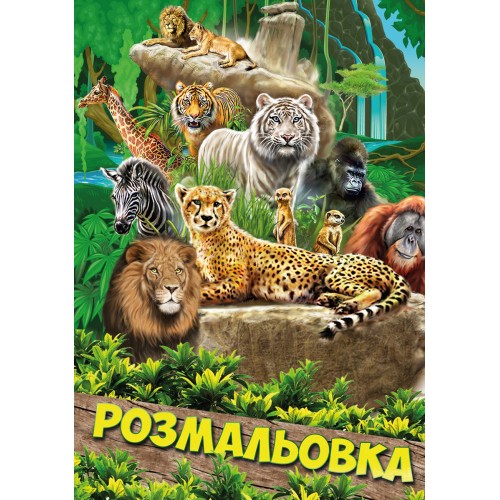 Раскраска А4 "Животные 2", 12 стр. 742423