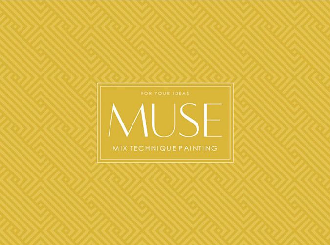 Блок на склейке "Mix Technique" А5+ 15 л. "Muse" (3119)