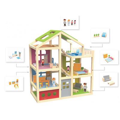 Игрушка деревянная Classic World "Веселая Вилла", 4152