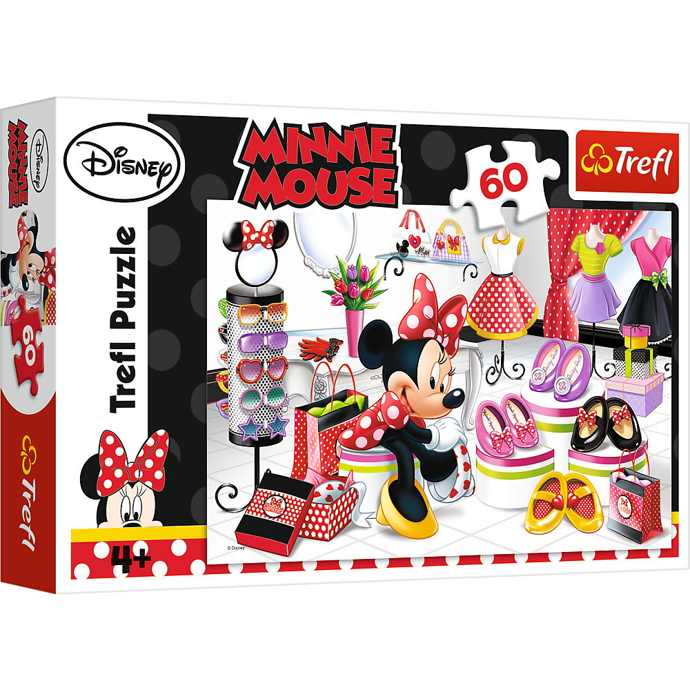 Пазл "60" - Божевільний шопінг Мінні/Disney MinnieTrefl, 17225