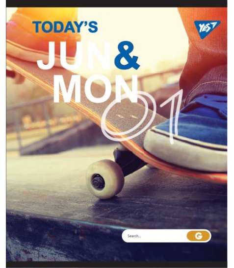 Зошит 48 лін. YES Jun&Mon, 764375