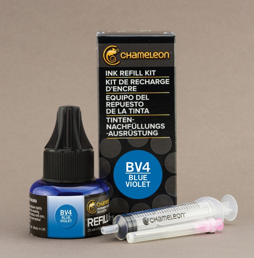 Чорнило для заправки маркера Chameleon 25 мл - Blue Violet (фіолетово-синій, BV4), CT9010