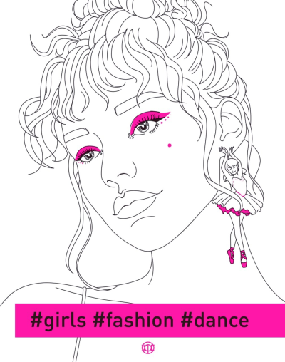 Книга для дозвілля. #girls#fashion#dance, (у) (3508)