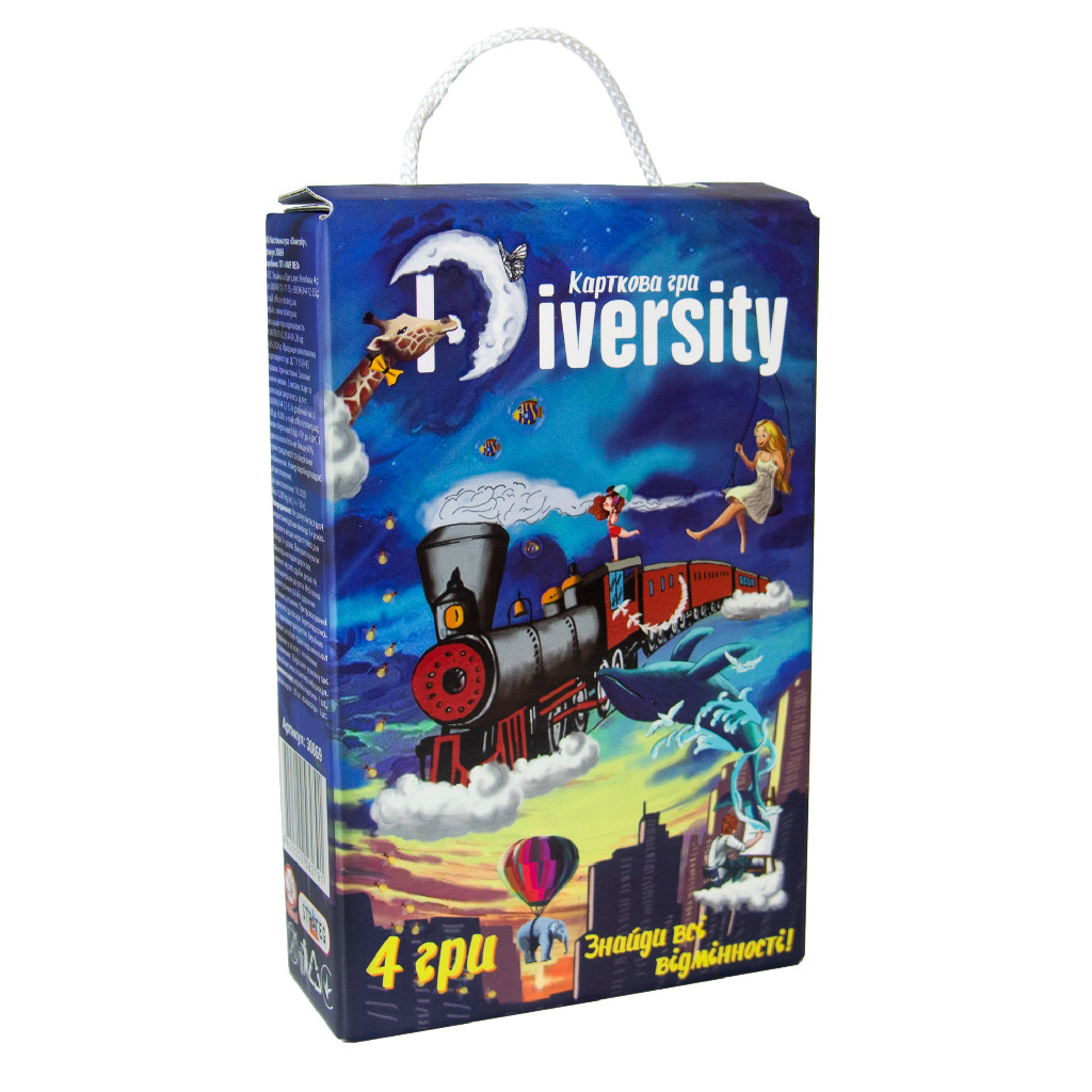 Гра настільна "Diversity" (укр) 30869, ТМ "Strateg"