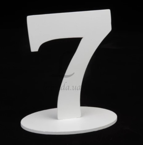 Цифри дерев`яні, 14*15,8 см, 5-41619