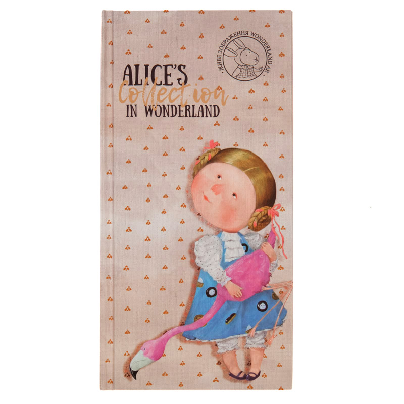 Книга записна тверда обкл. 100х200мм., 64 арк, кл, AL, 8434-02-A