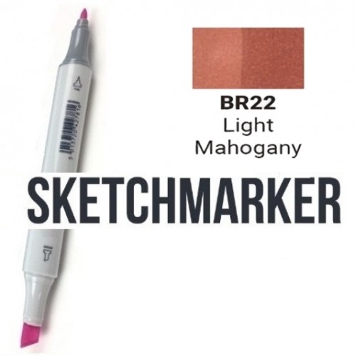 Маркер двосторонній SKETCHMARKER Світлий коричневато-червоний, SM-BR22 3