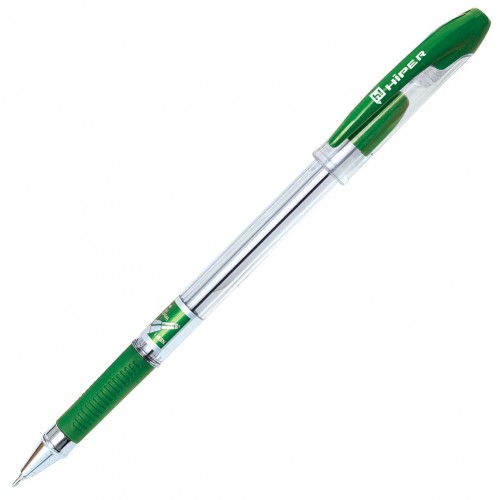 Ручка масляная Hiper Max Writer HO-335 2500м 0,7мм зеленая