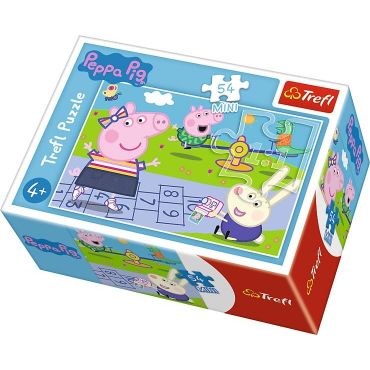 Пазл "54 Міні" - Веселий день Свинки Пеппи / Peppa Pig, Trefl, 54169