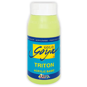 Фарба акрилова глянцева "Solo Goya" Triton 20 мл, жовто-зелений, KR-17315R