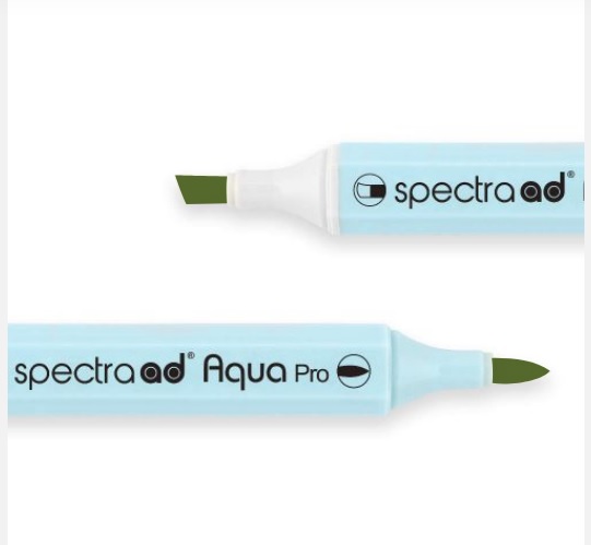 Маркер двосторонній на водній основі Spectra AD 022 Яскраво-зелений, 022-SADAQP