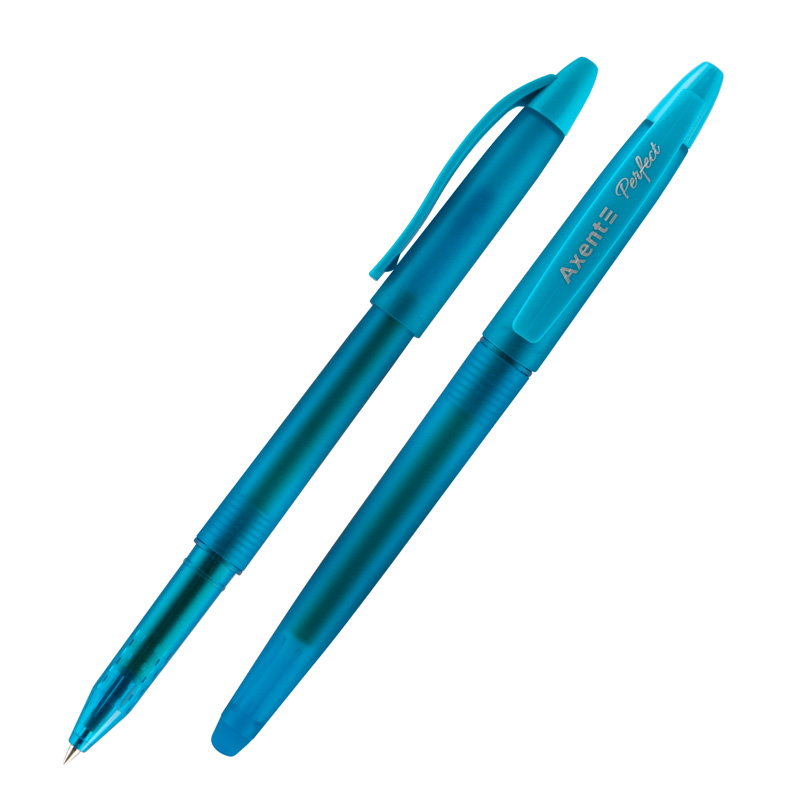 Ручка гелева Perfect "пиши-стирай", бірюзова Axent AG1078-31-A ***