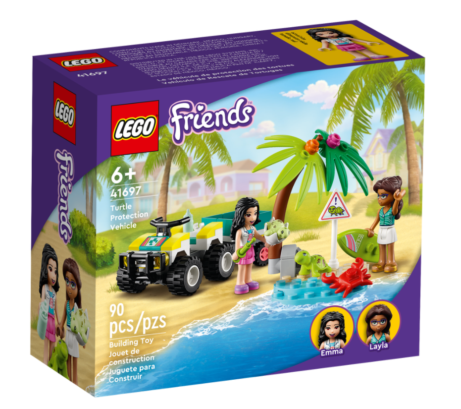 Конструктор Lego Friends "Автомобіль захисту черепах", 41697