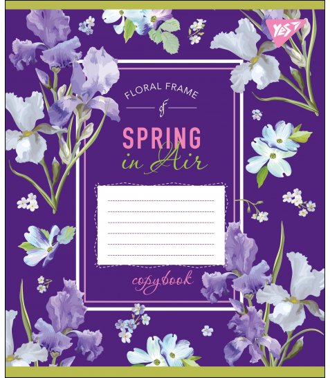 Тетрадь 24 лин. YES "Spring in Air", 764731