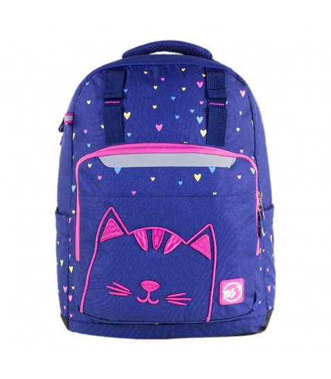 Рюкзак школьный YES Т-89 "Cats", 558137