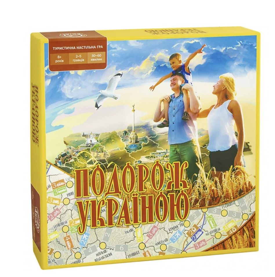 Гра настільна "Подорож Україною" (укр) 59, ТМ "Strateg" 3