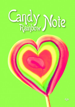 Блокнот А5 "Artbook Rainbow - Candy" green, 903931, TM Profiplan 