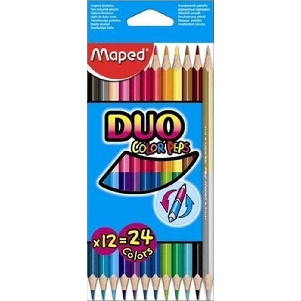 Олівці 12/24 кол. двостор. Color Peps Duo, MP.829600