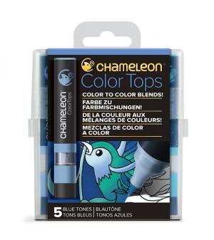 Набір блендерів Chameleon 5 шт. - Blue Tones (блакитні тона), CT4513