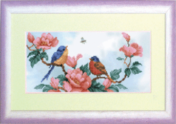 Схема для вышивания бисером СБ-128 30*15 см на авторской канве ТМ "Чарівна мить"