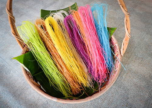 Сизаль разных цветов для рукоделия и творческих проектов